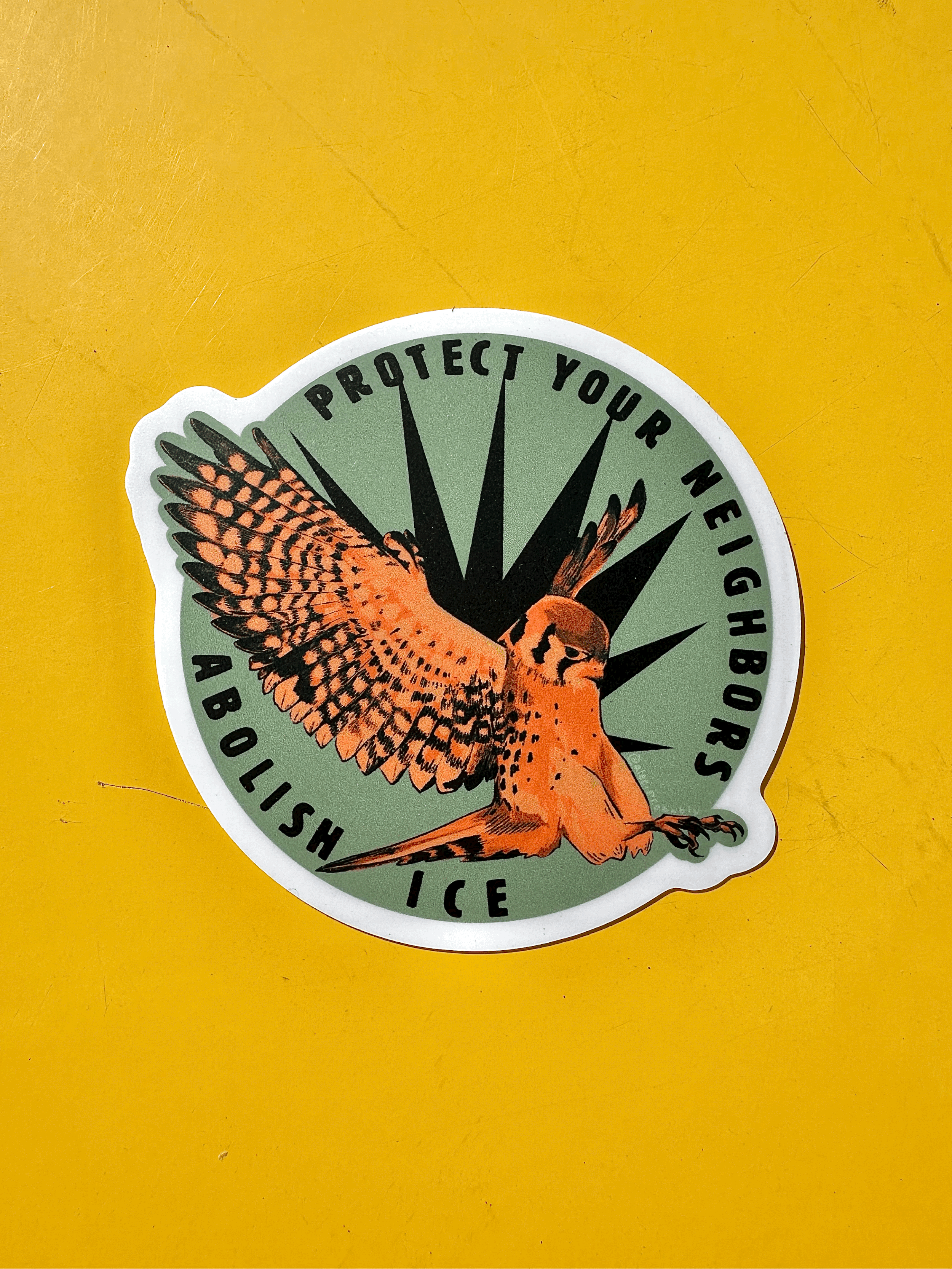 Kestrel Sticker