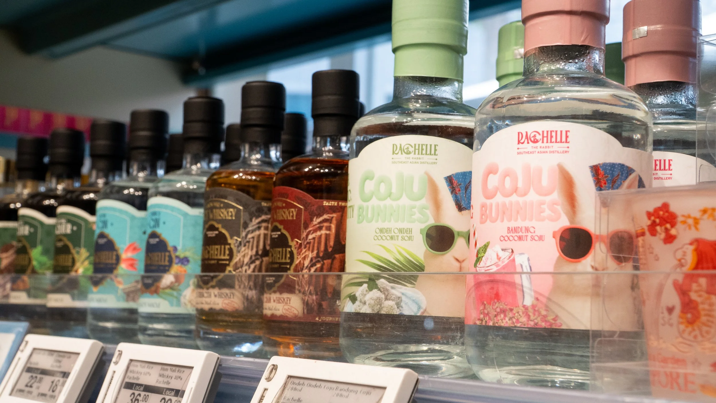 Southeast Asian-inspired coconut soju by Coju Bunnies at Food Folks Singapore