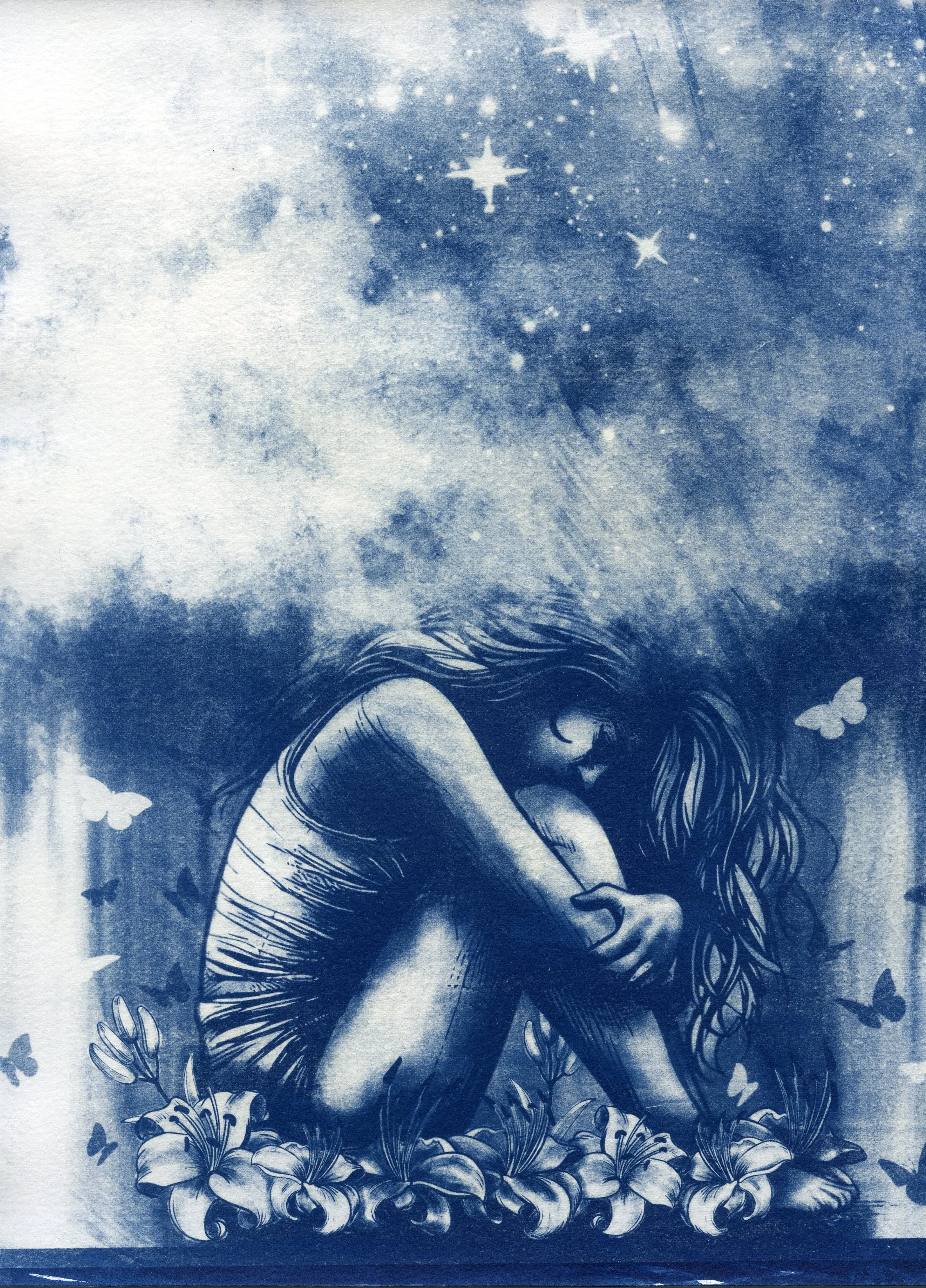 Brainstorm
Cyanotype Print
2025