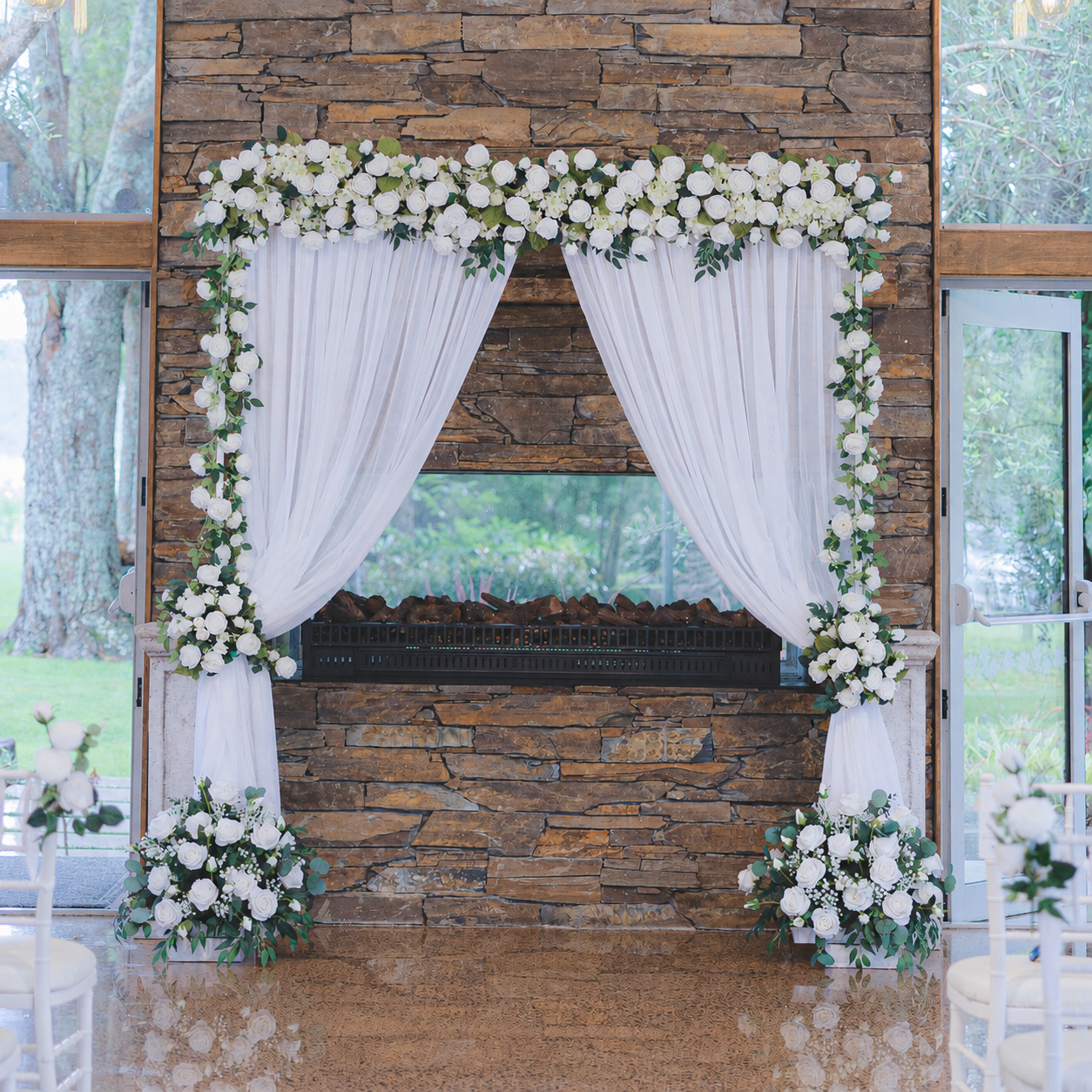 Wedding Arch Floral Arrangement Set