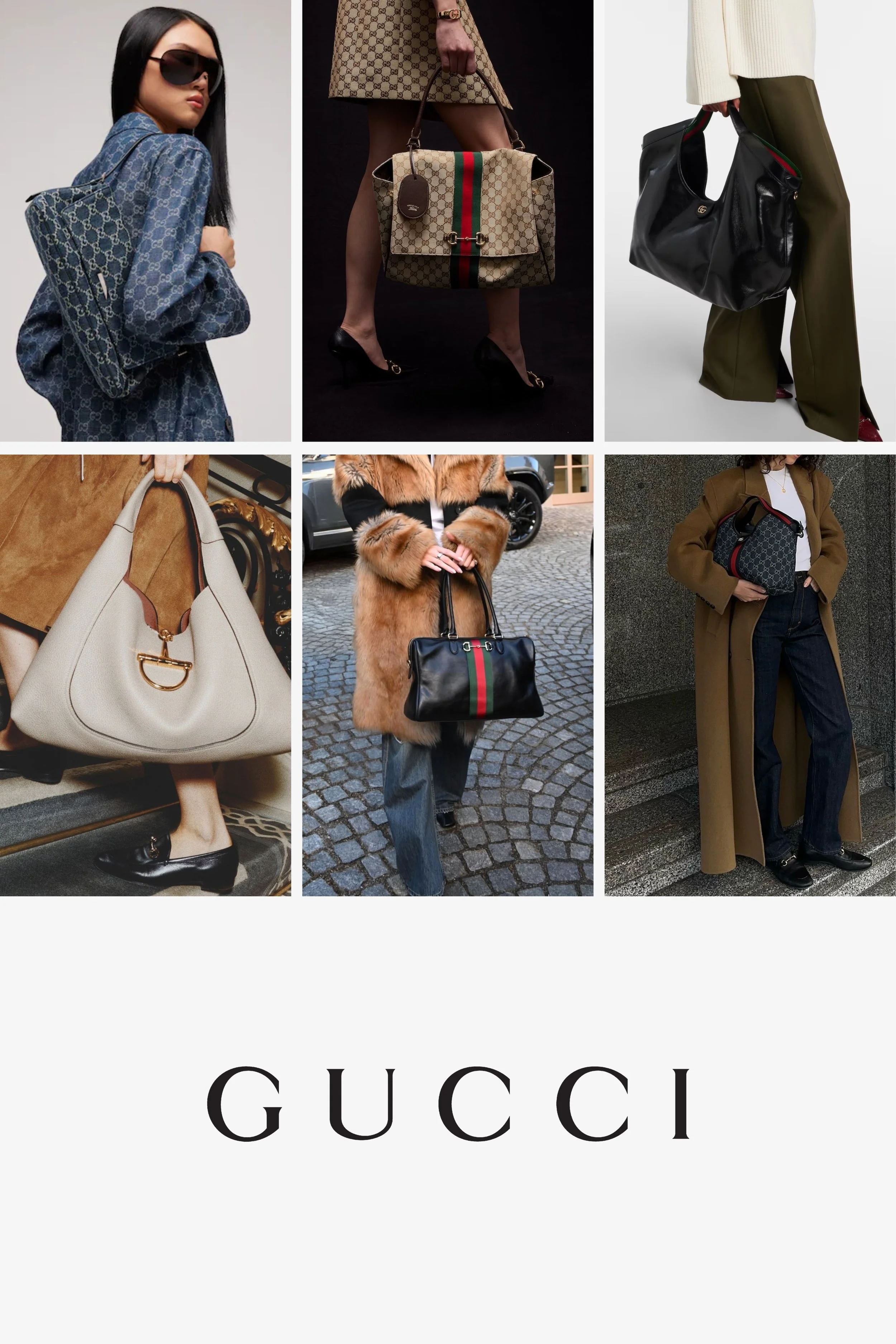 Gucci quiet luxury handbags in 2026 featuring the Softbit, Giglio, Paparazzo, and Boston-inspired designer bag silhouettes.