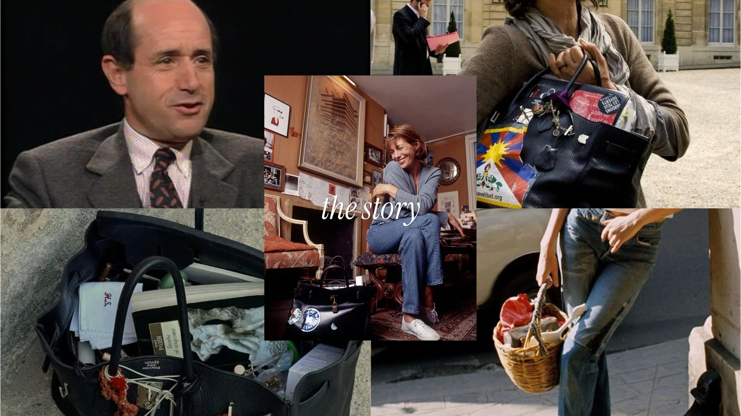 Elegant Hermès Birkin handbag inspired by Jane Birkin and the origins of the iconic luxury bag