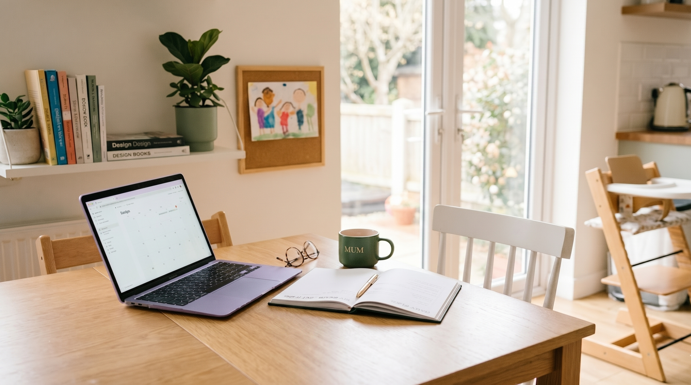 My brain runs from 6 am. Here's how I keep it from running away, as a WFH mum.