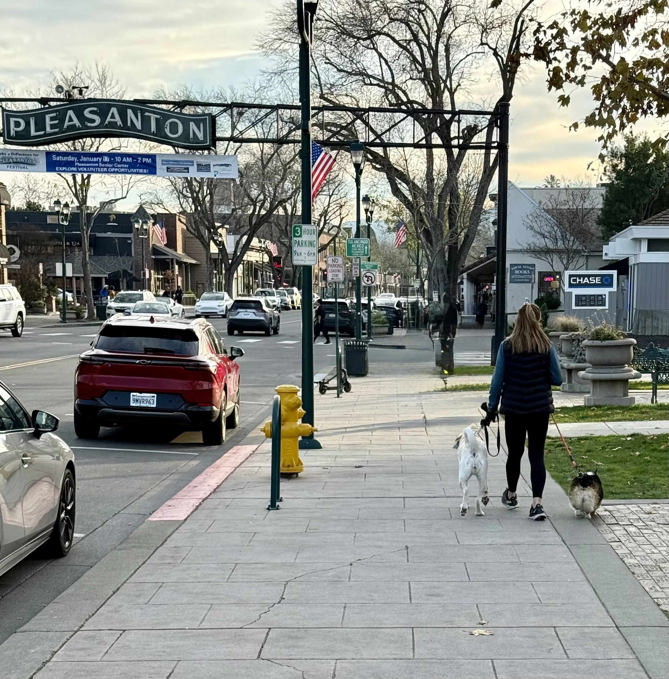 Sidewalk in Pleasanton