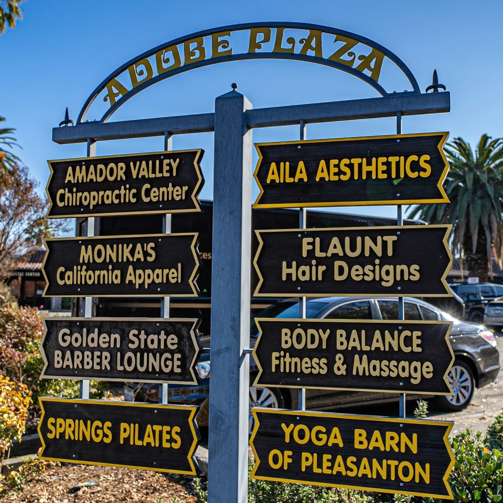 Adobe Plaza Signage