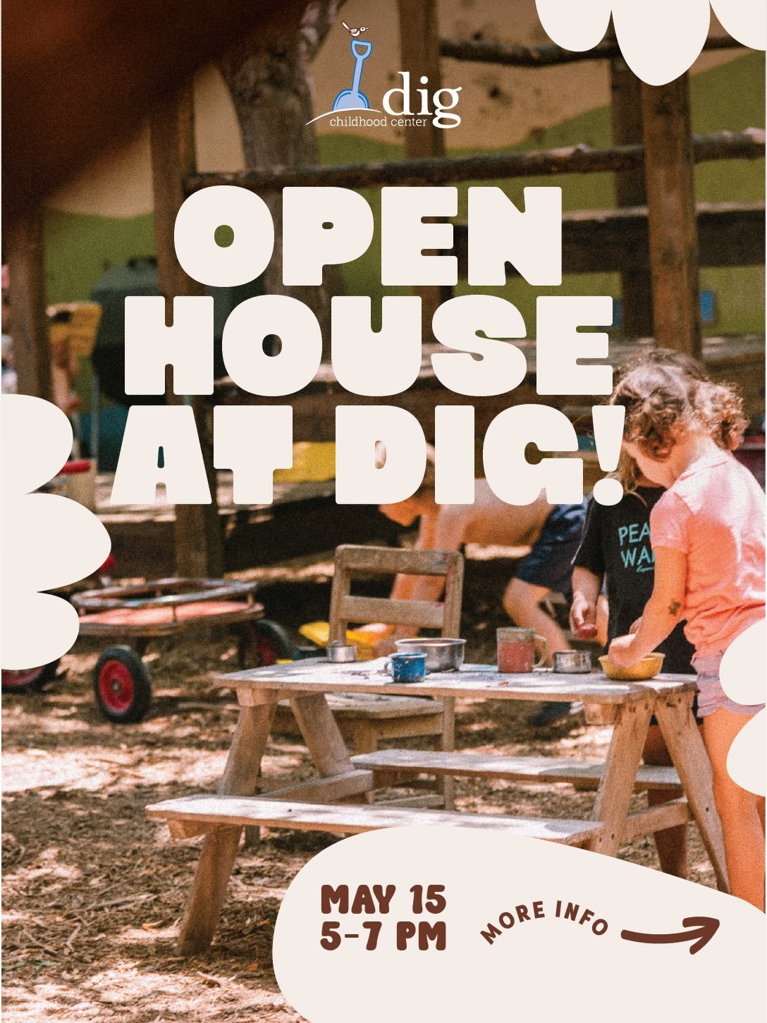 Come see our school! Bring your kids! May 15, 5-7 PM