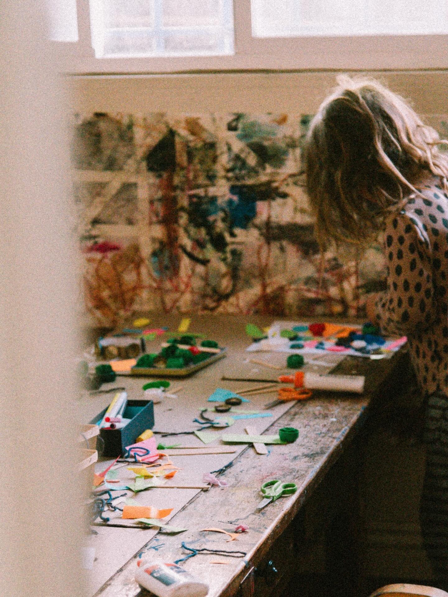 Hard at work/play in our incredible Tinkering Room! 🔨