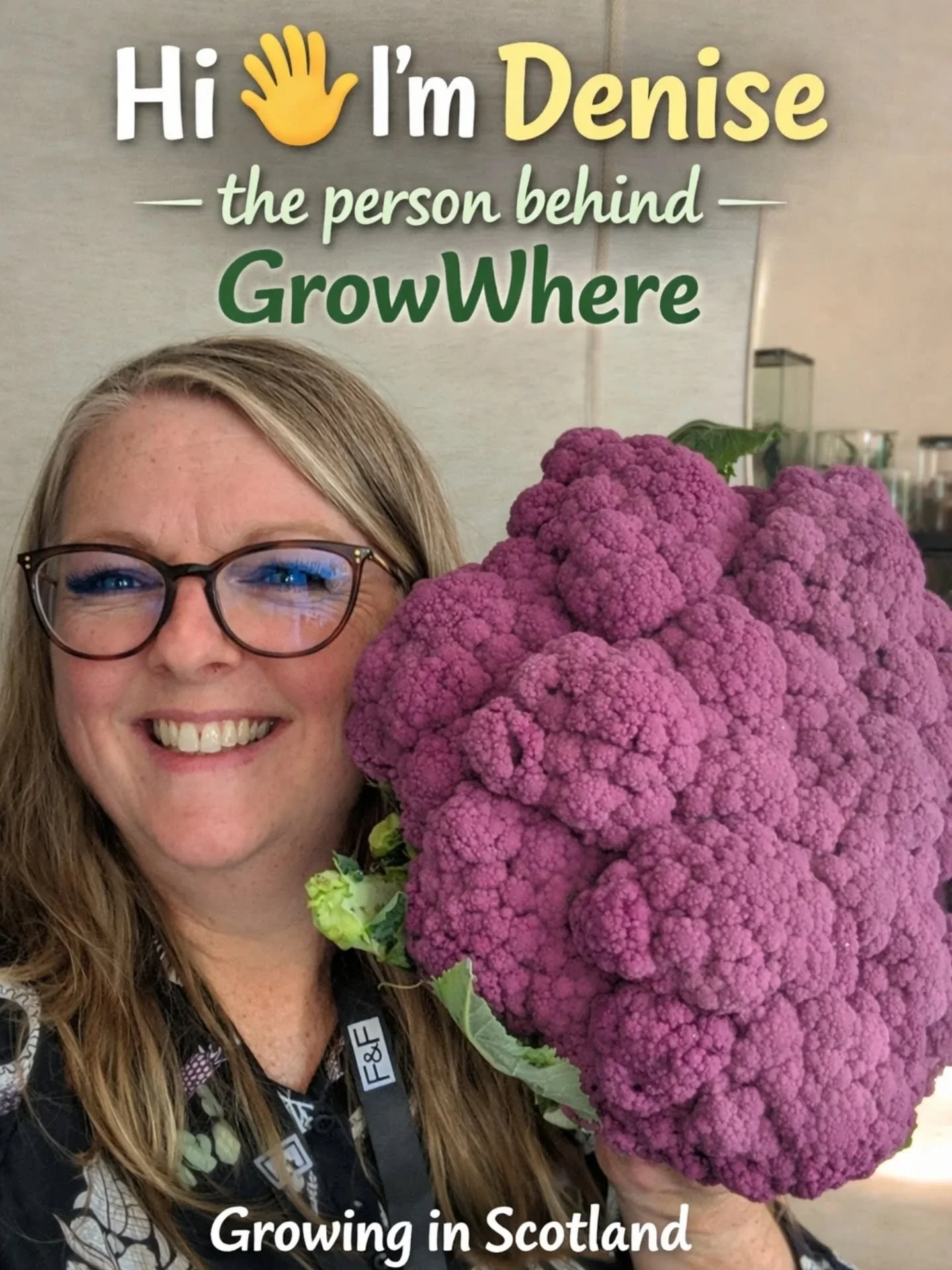 🌱 A lot of new people have joined GrowWhere recently, so I thought I&rsquo;d introduce myself.

Hi &mdash; I&rsquo;m Denise, the person behind GrowWhere.

I started this project after noticing something while gardening in Scotland:

What grows brill