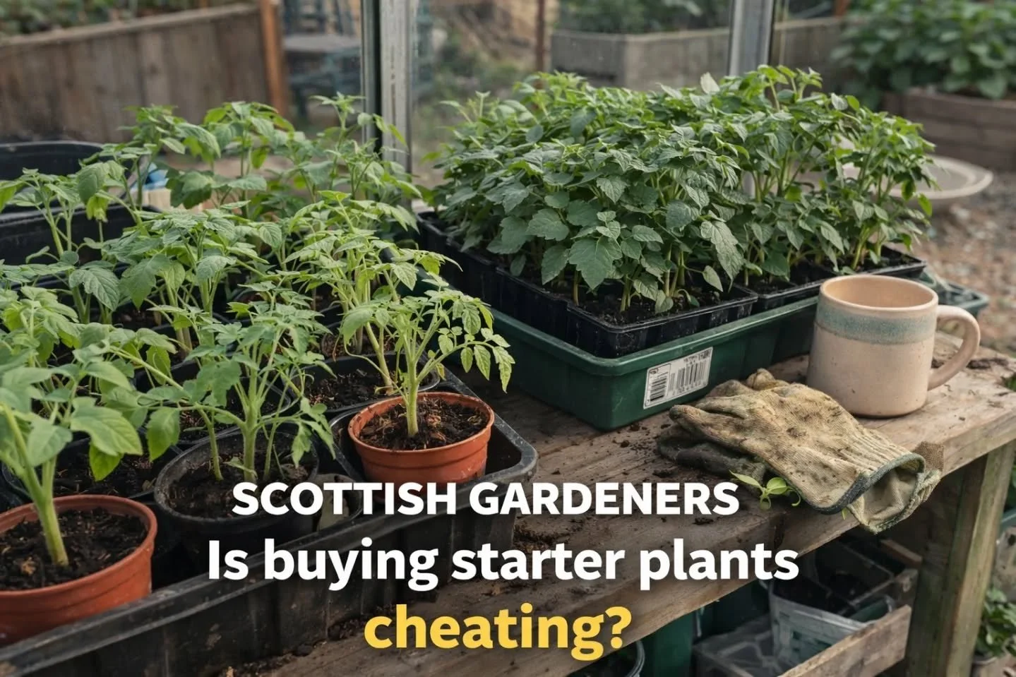 🌱 It&rsquo;s growing season in Scotland&hellip;

Confession &mdash; I don&rsquo;t grow everything from seed 👀

I buy some as starter plants too, especially for things that just seem to do better here that way

So now I&rsquo;m curious&hellip;

👉 I