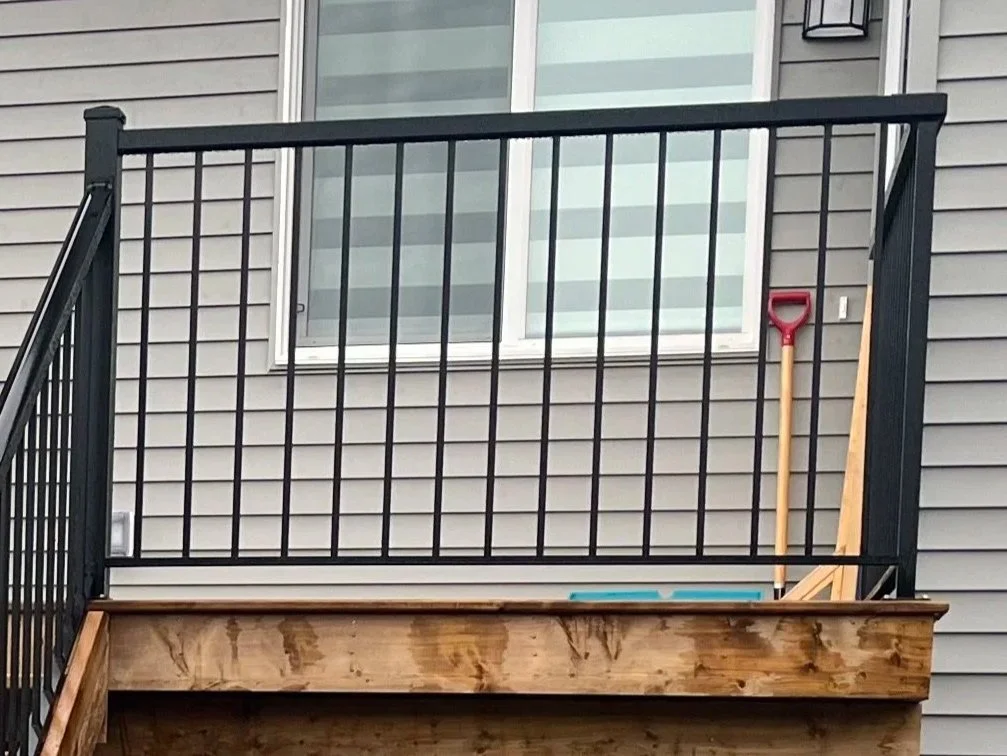 Aluminum railings, Edmonton