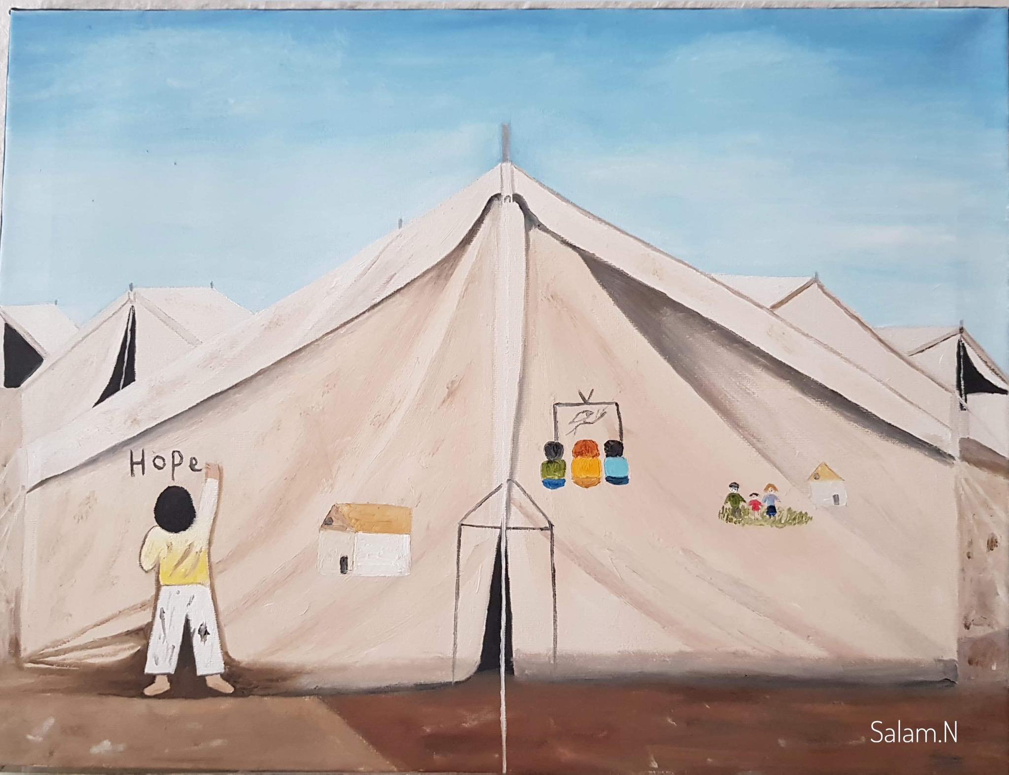 The hope behind the shadow of the pain