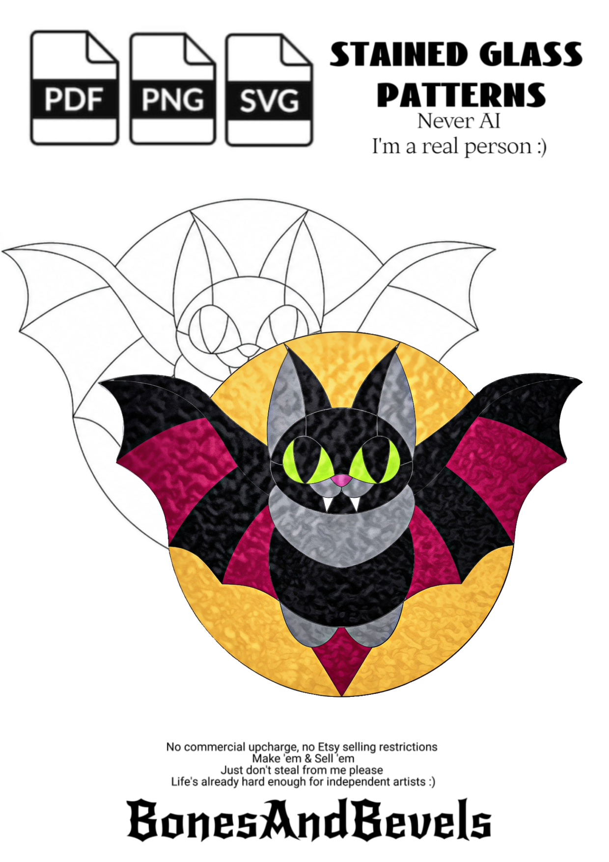Baby Bat Pattern