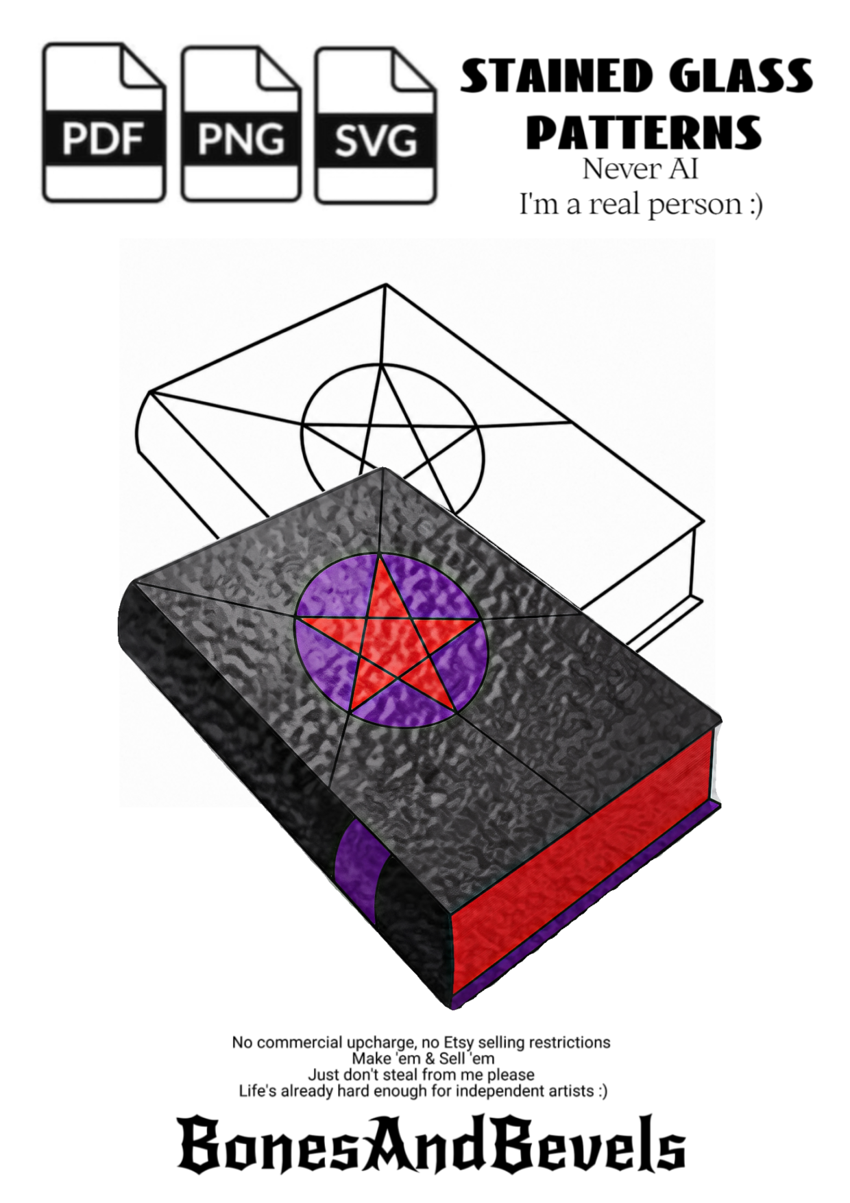 Book Of Shadows Pattern