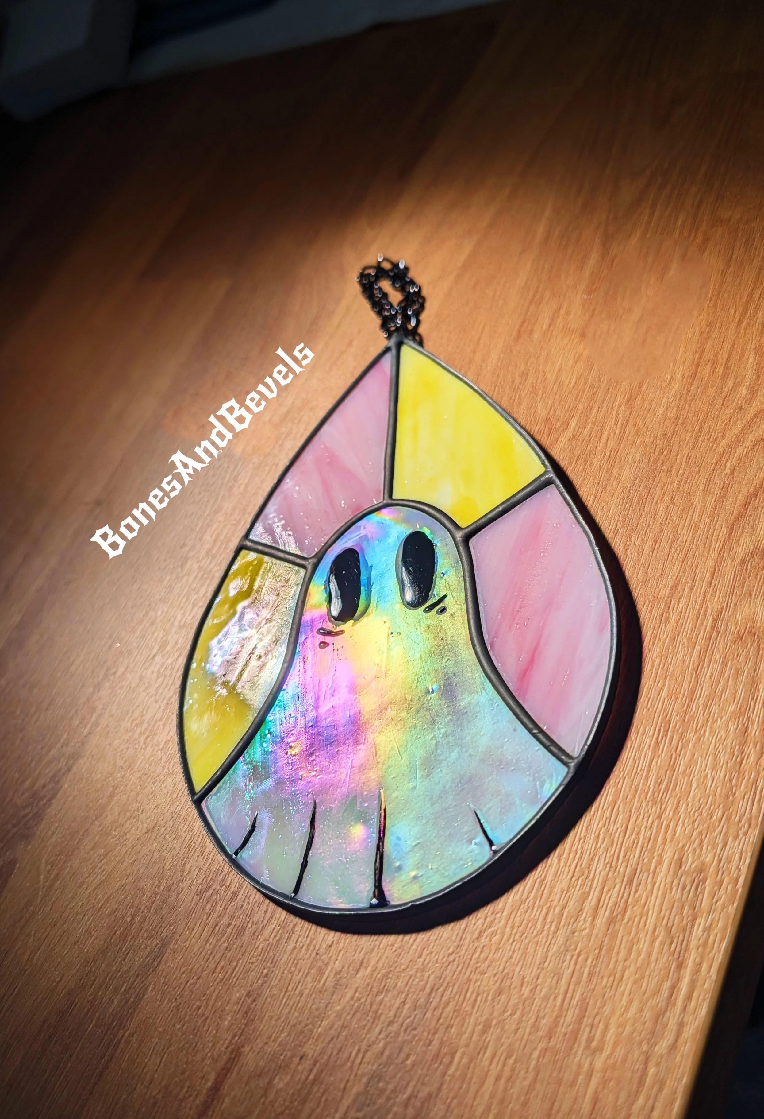 Teardrop Iridescent Ghost Portraits