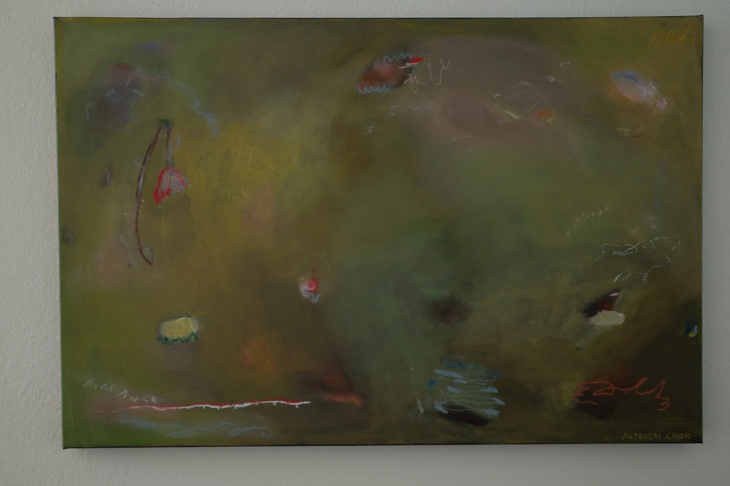 &lsquo;SPRINKLES OF ROMANCE&rsquo;
24x36&rdquo;

depth with whimsical details &amp; colors