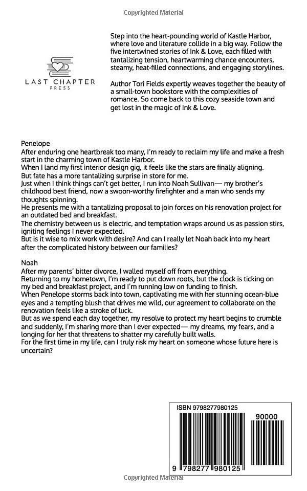 Love Notes back cover