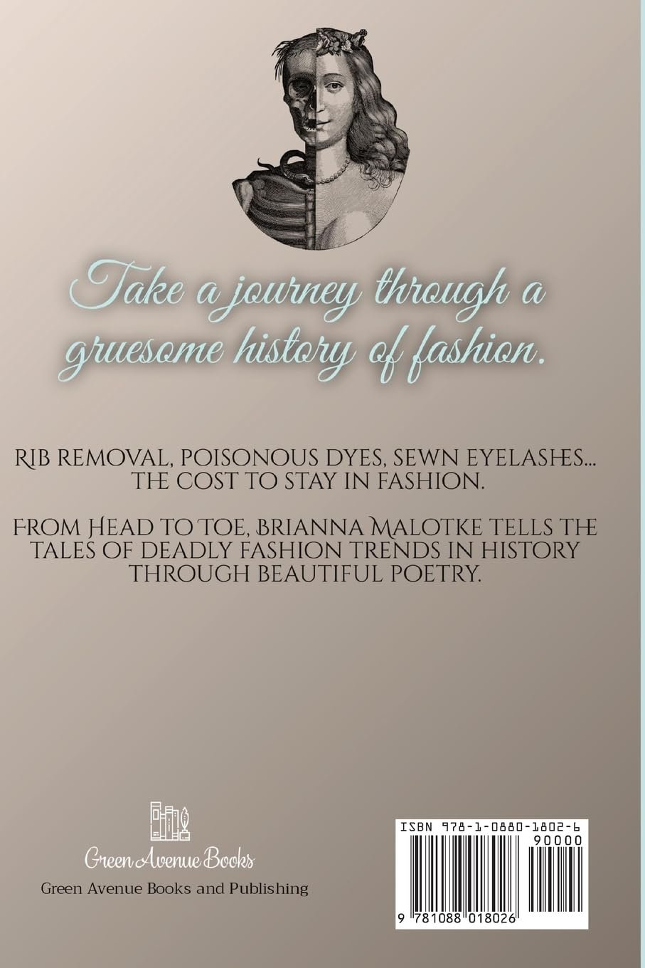 Fashion Trends, Deadly Ends back cover