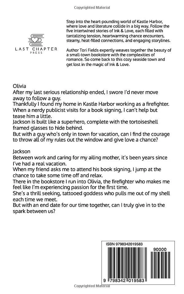 Passion Pages back cover