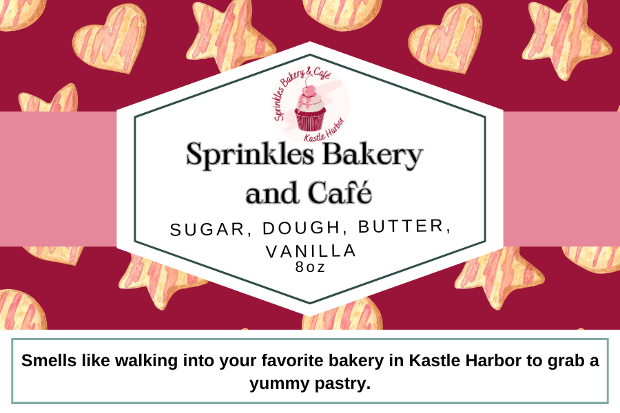 Sprinkles Bakery & Cafe Label