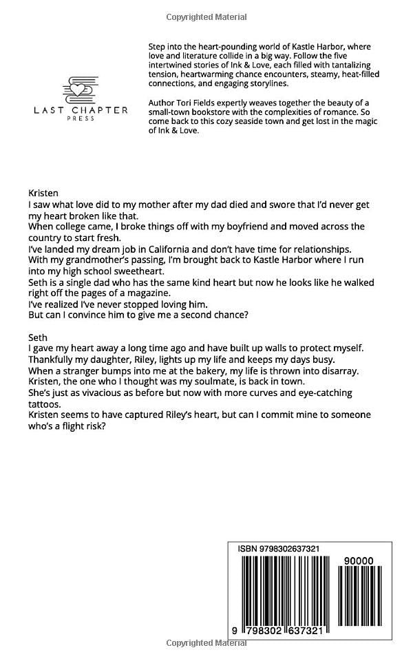 Bookstore Bliss back cover