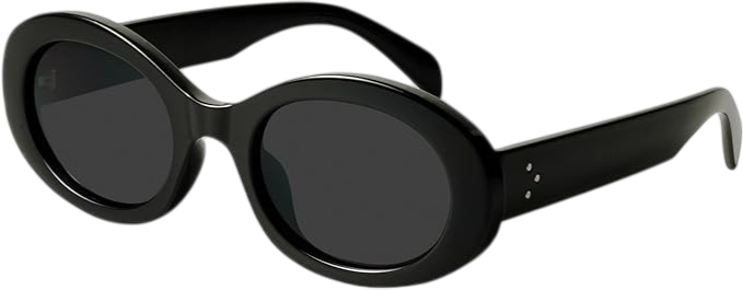Oval Retro Trendy Sunglasses
