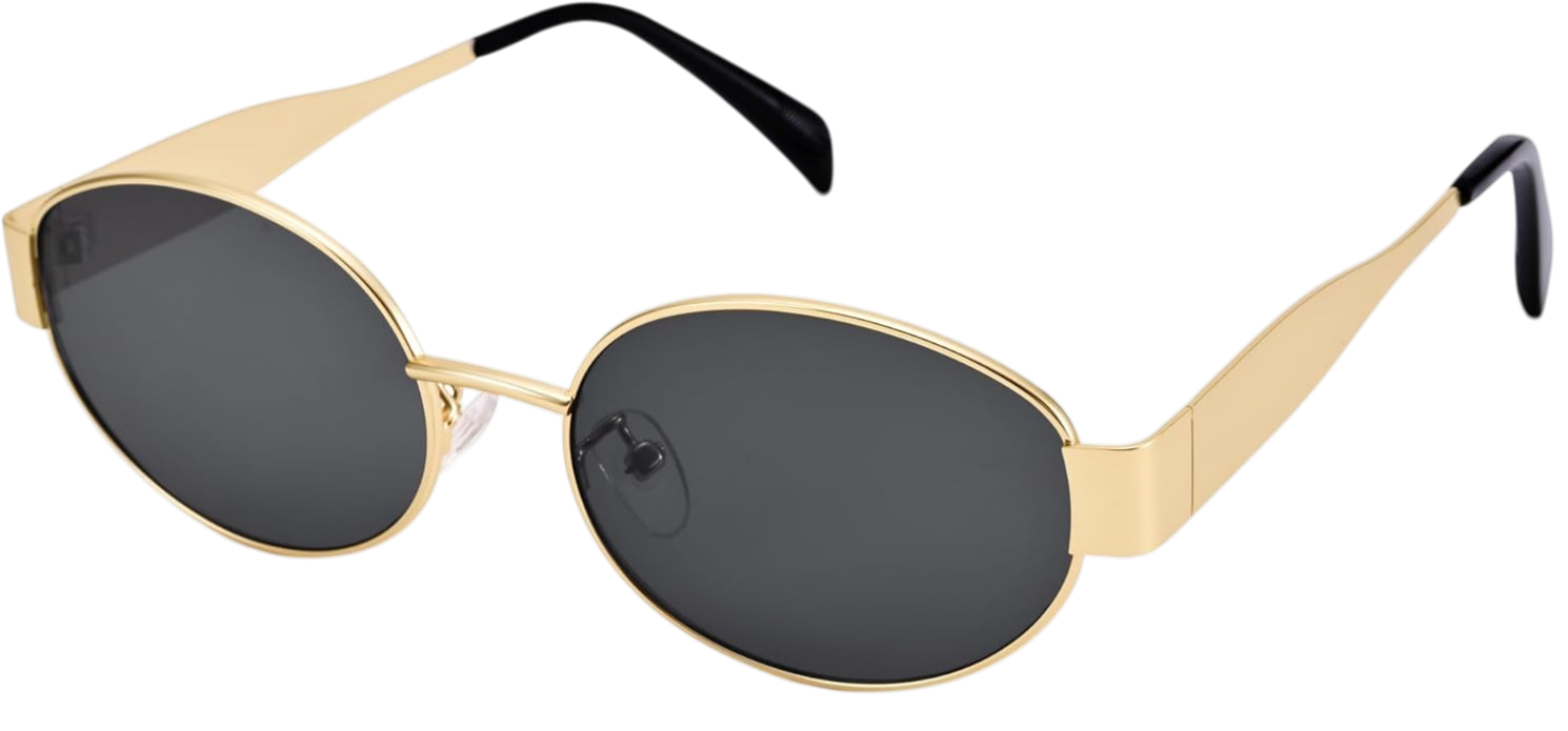 Retro Oval Sunglasses