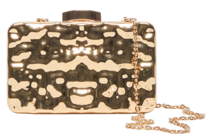 Dolce Vita Delia Clutch Gold Metal