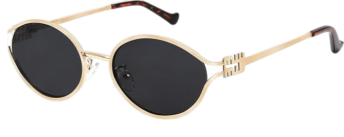 Retro Oval Sunglasses