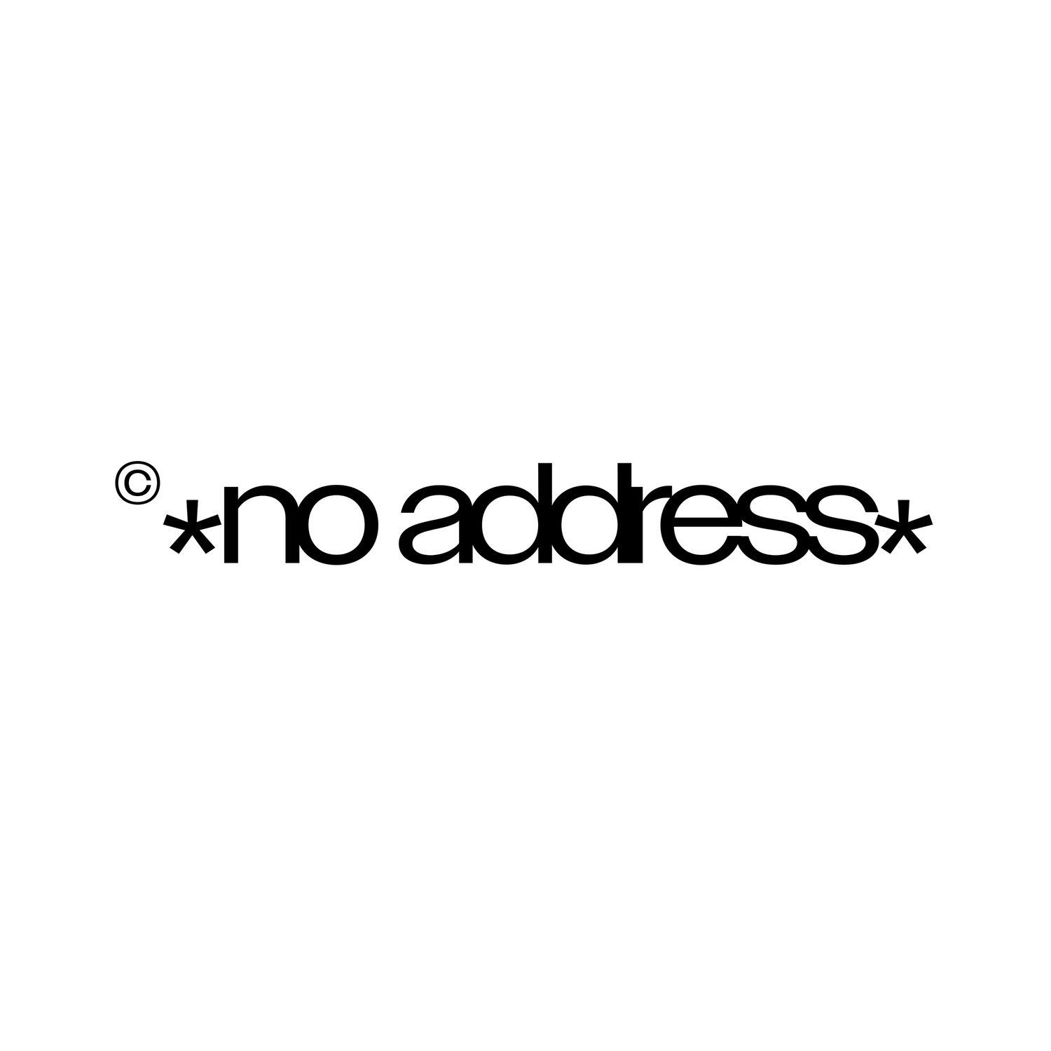 NO ADDRESS