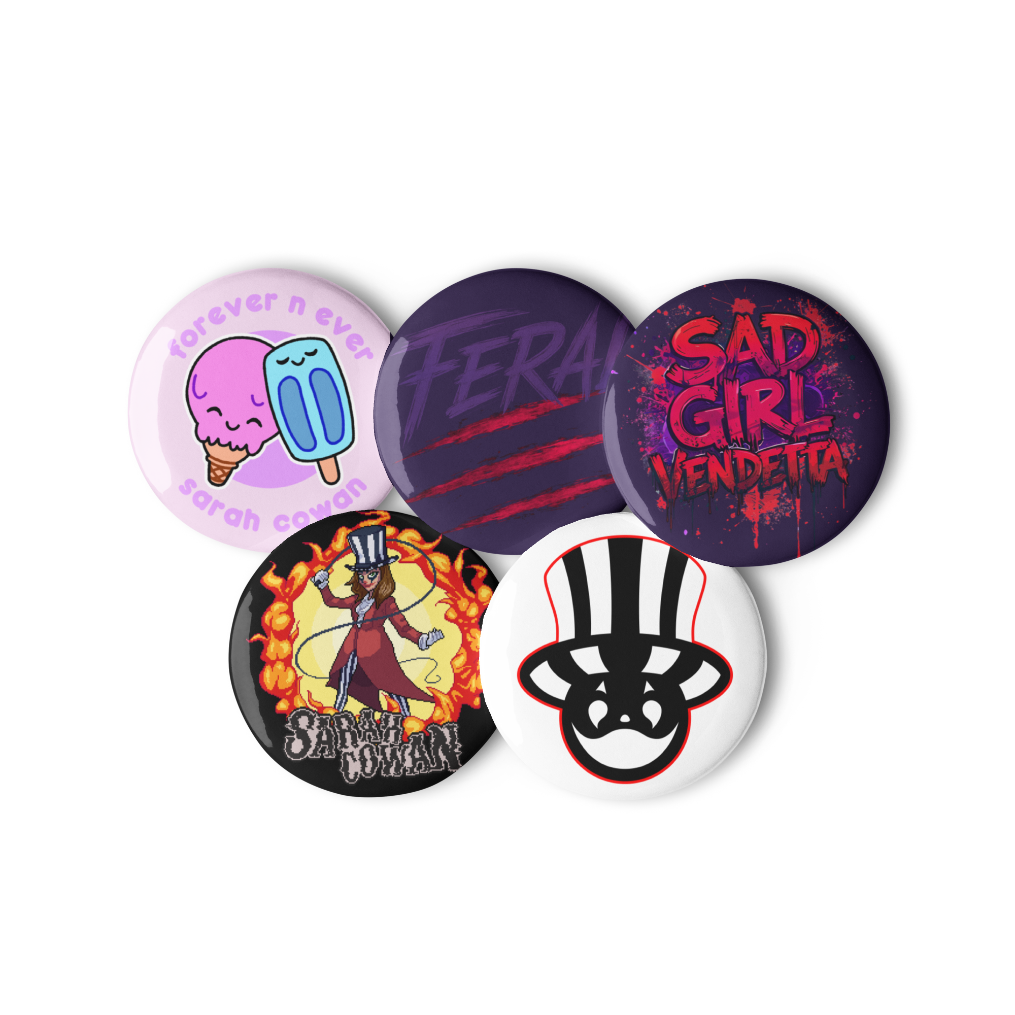 Sarah Cowan Pin Collection