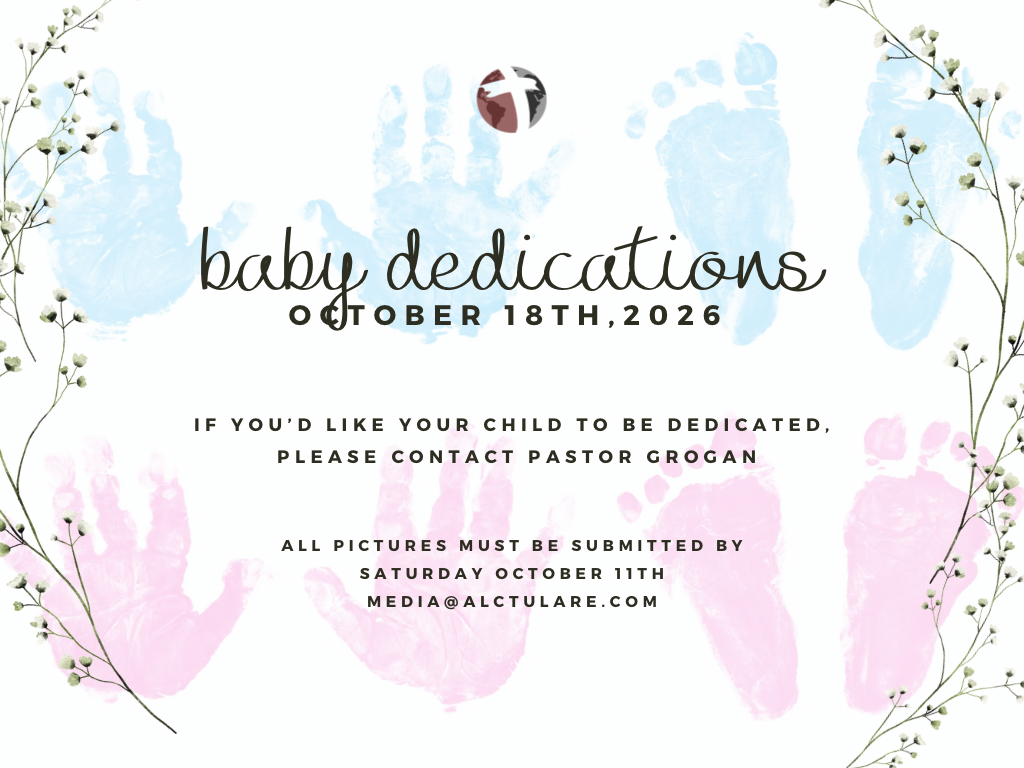 Baby Dedications