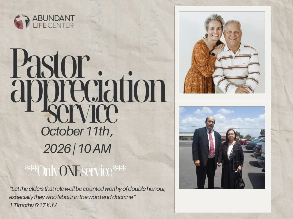 Pastor appreciation Service