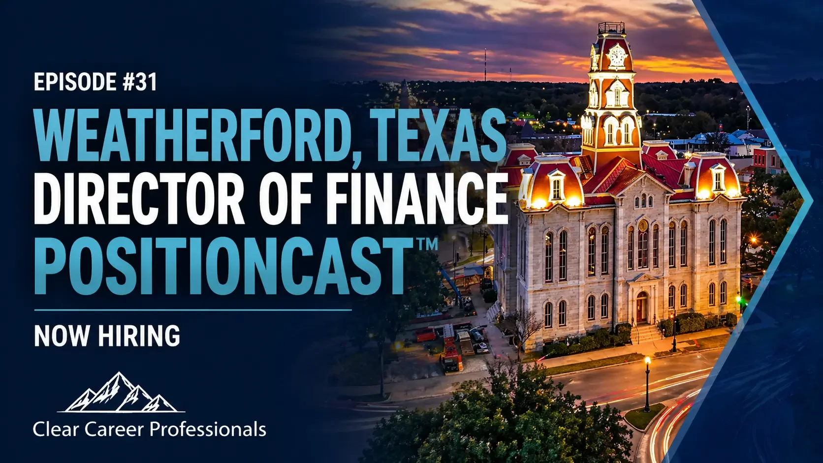 Weatherford, Texas Director of Finance PositionCast™