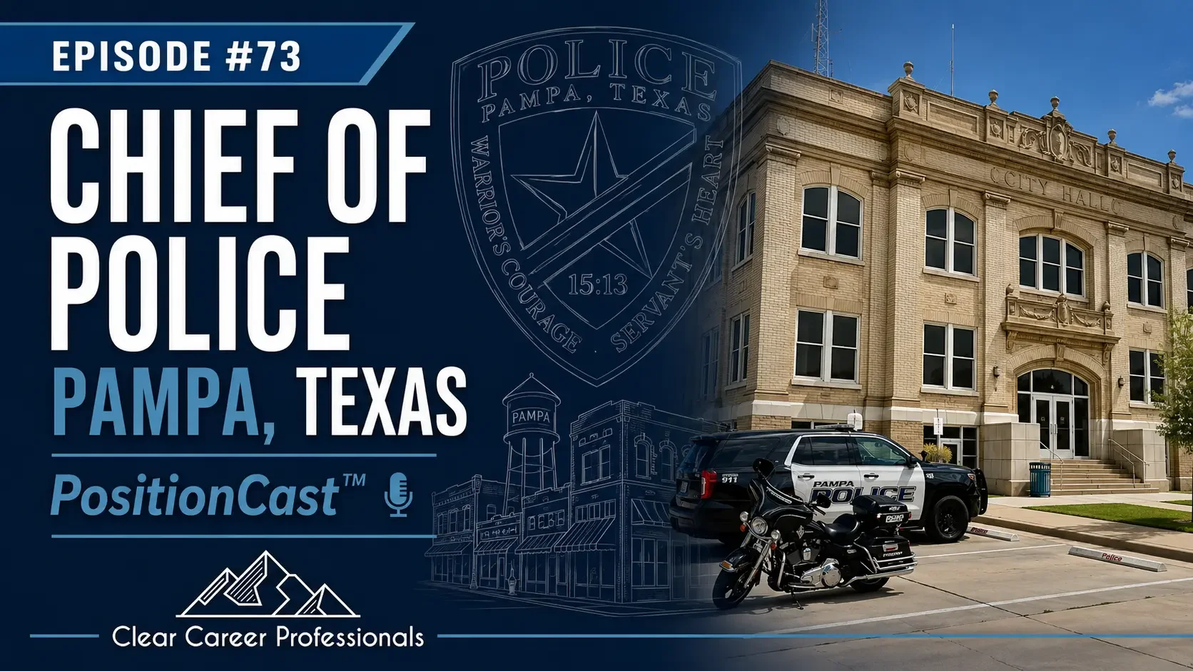 Chief of Police Recruitment in Pampa, Texas PositionCast™