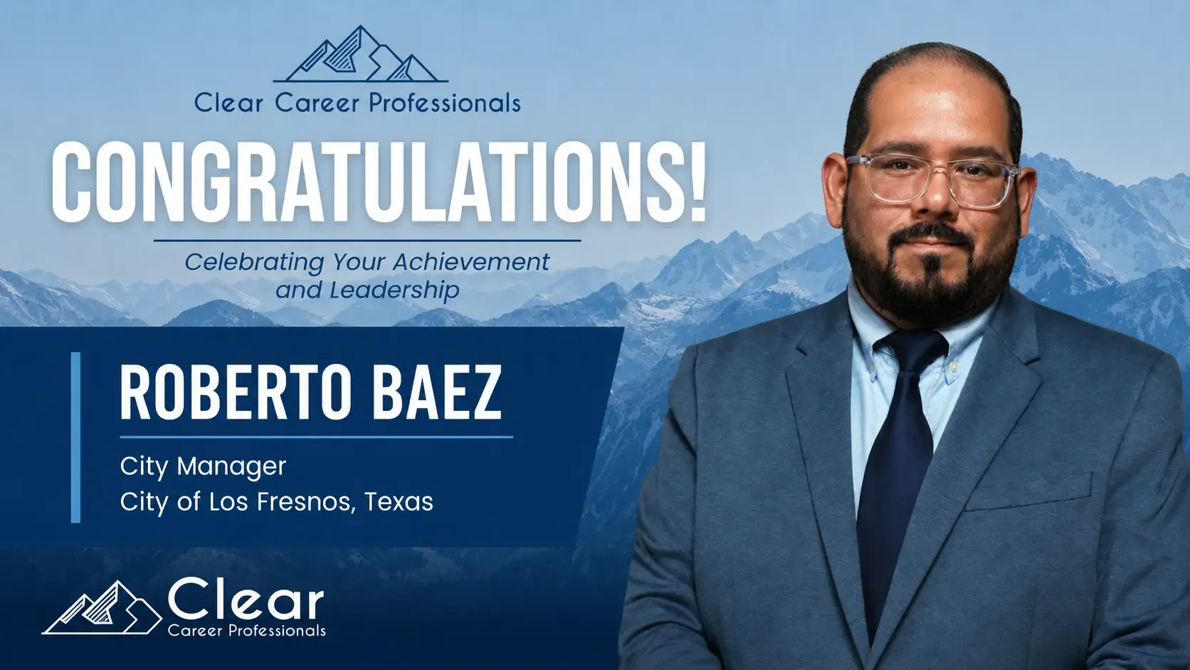Roberto Baez Selected as Los Fresnos City Manager