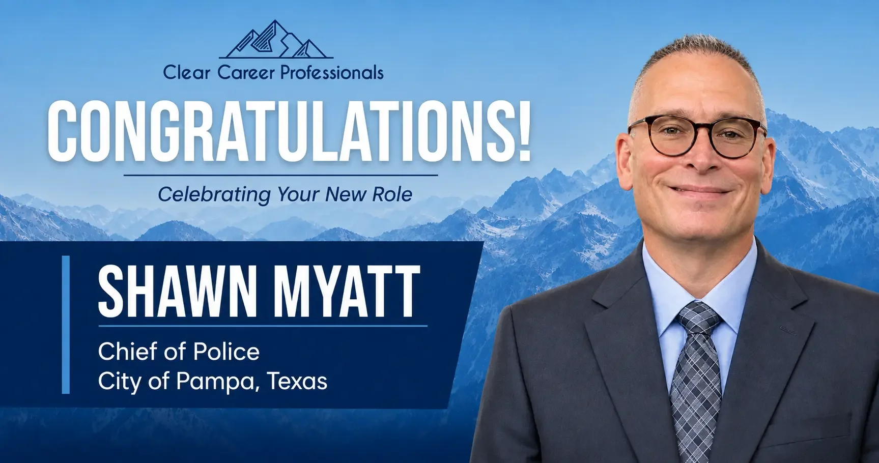 Shawn Myatt Selected as Pampa’s Next Chief of Police
