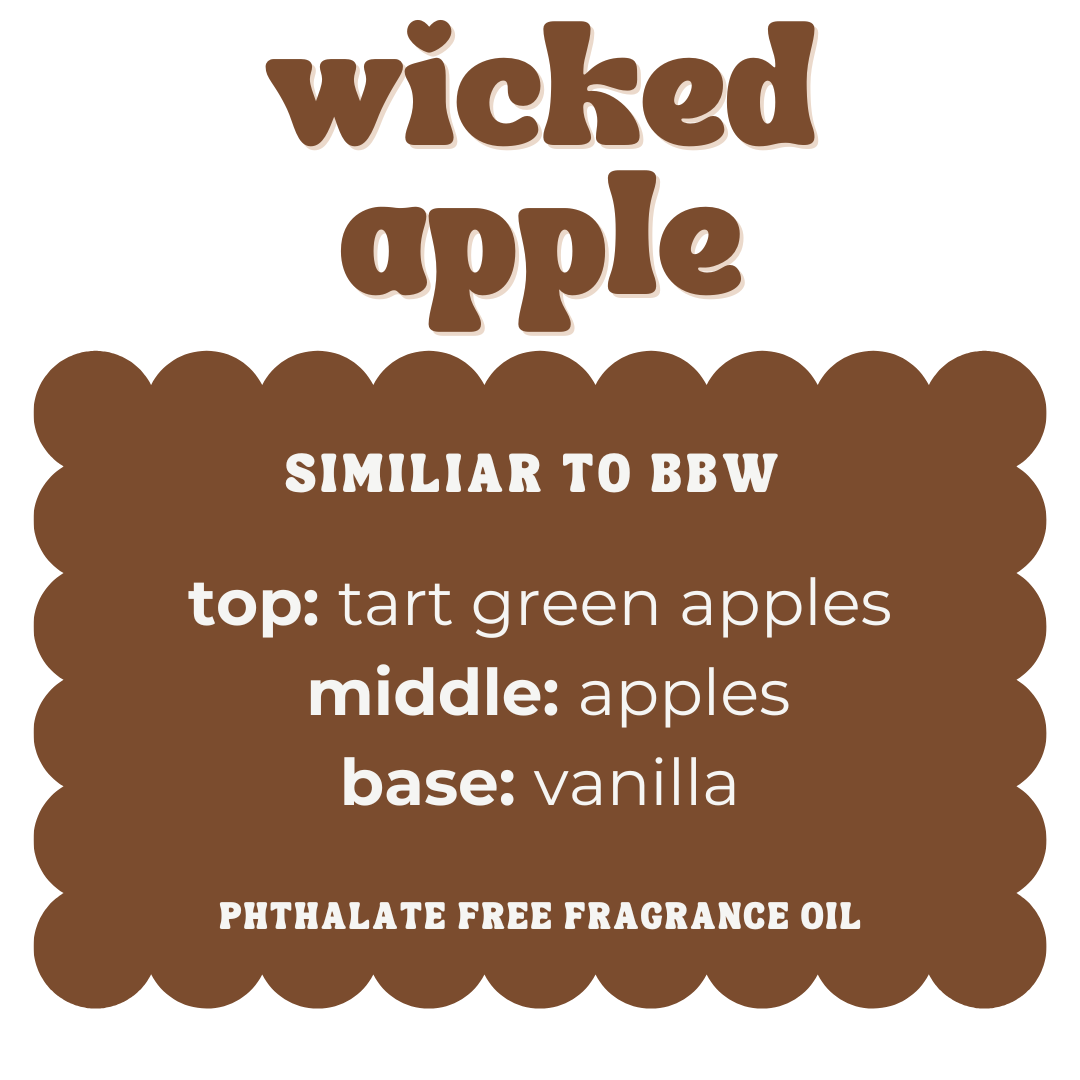 WICKED APPLE JUMBO WAX MELT