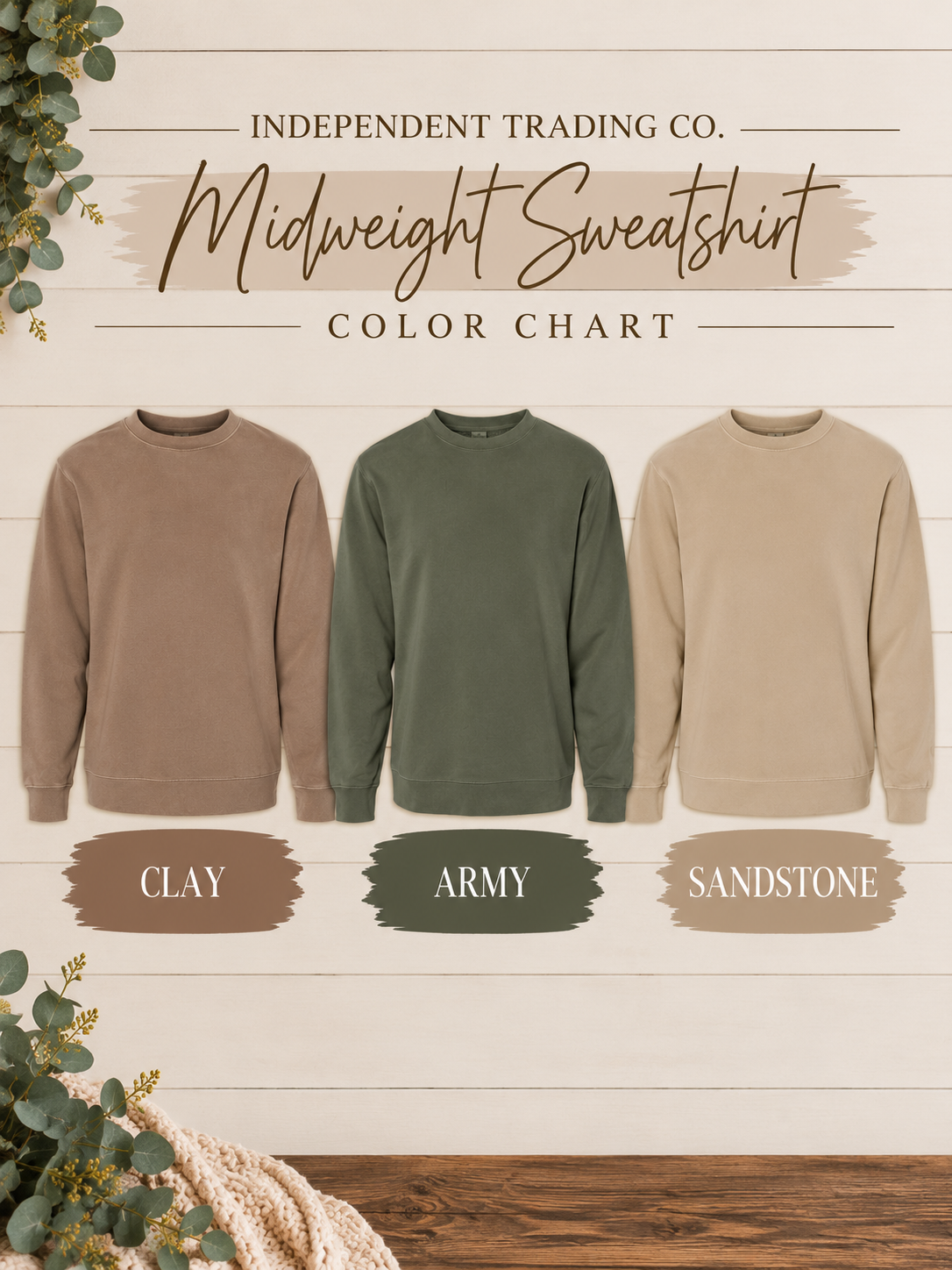 Earthy Midweight Sweatshirt Color Chart.png