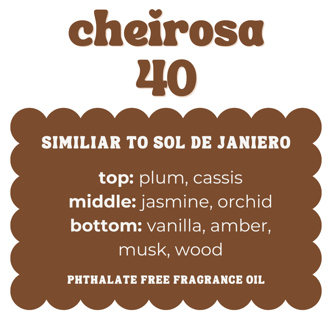 CHEIROSA 40 JUMBO WAX MELT
