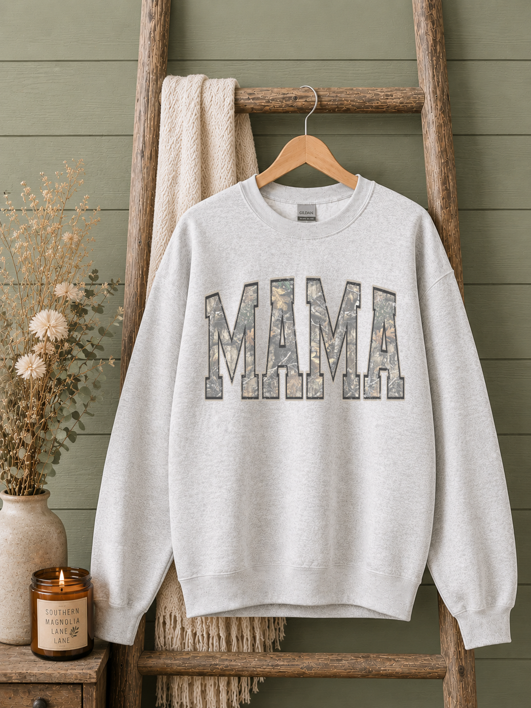 CAMO MAMA SWEATSHIRT