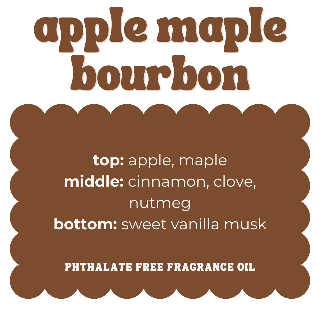 APPLE MAPLE BOURBON JUMBO WAX MELT