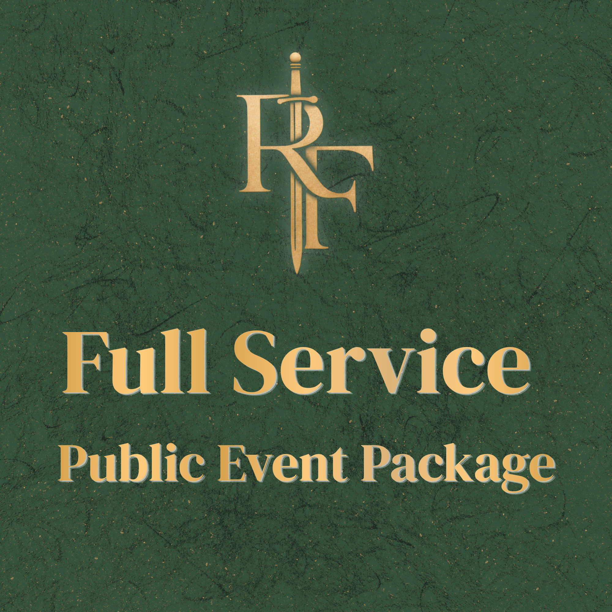 Full-Service Public Event Package