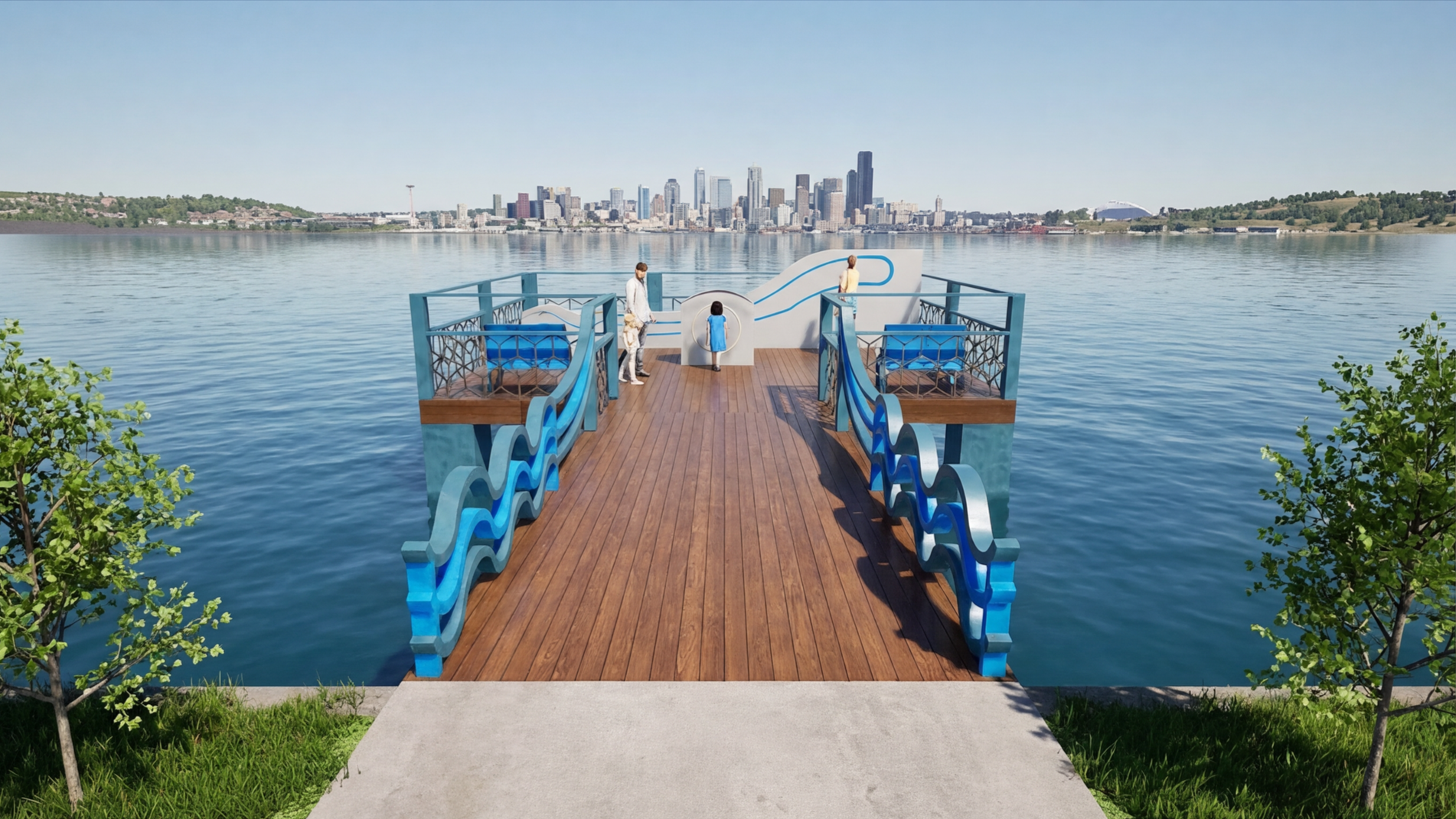 Interactive Waterfront Installation