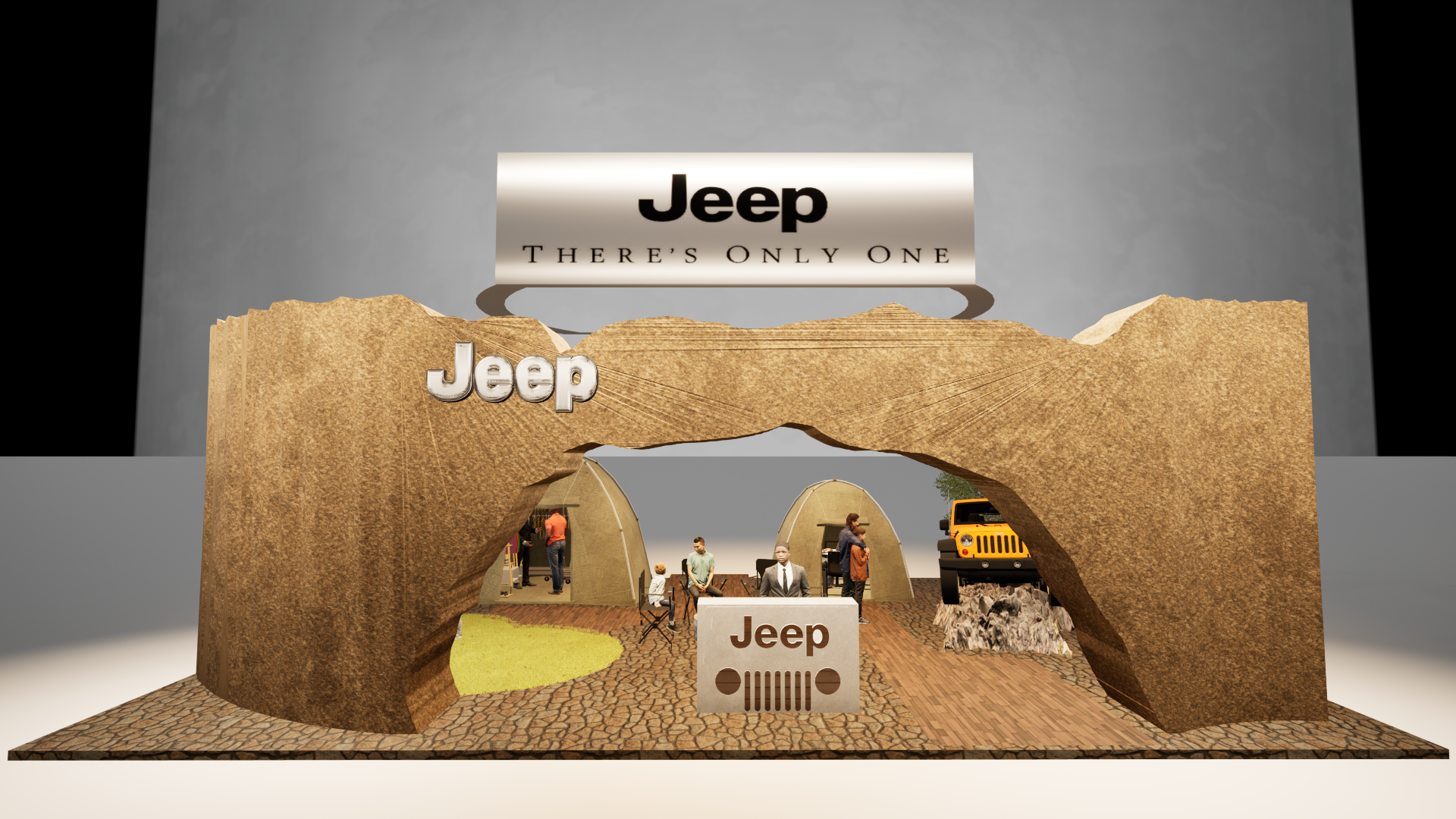 Trade Show Design (JEEP)