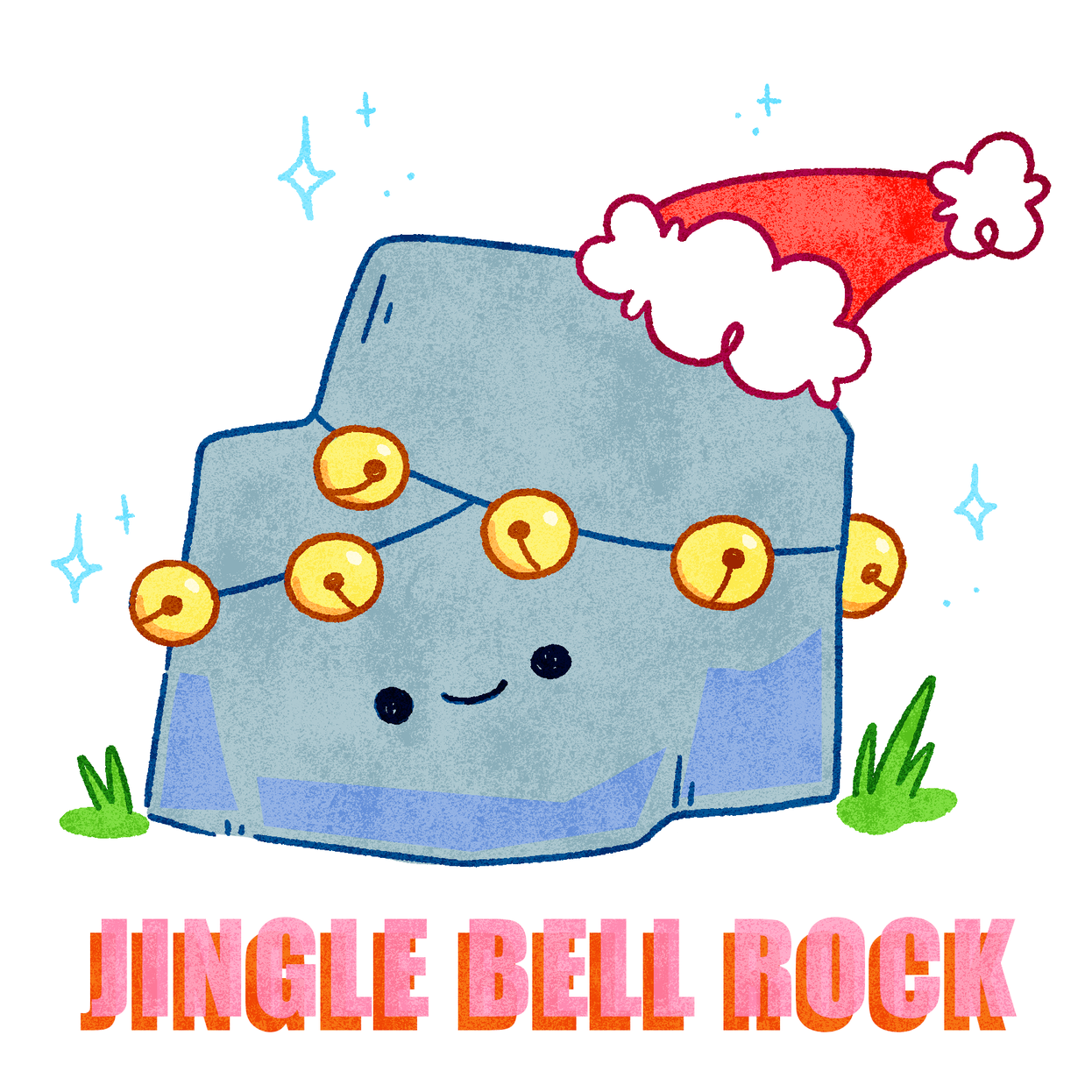 JingleBellRock-Square_Greeting_Card.png