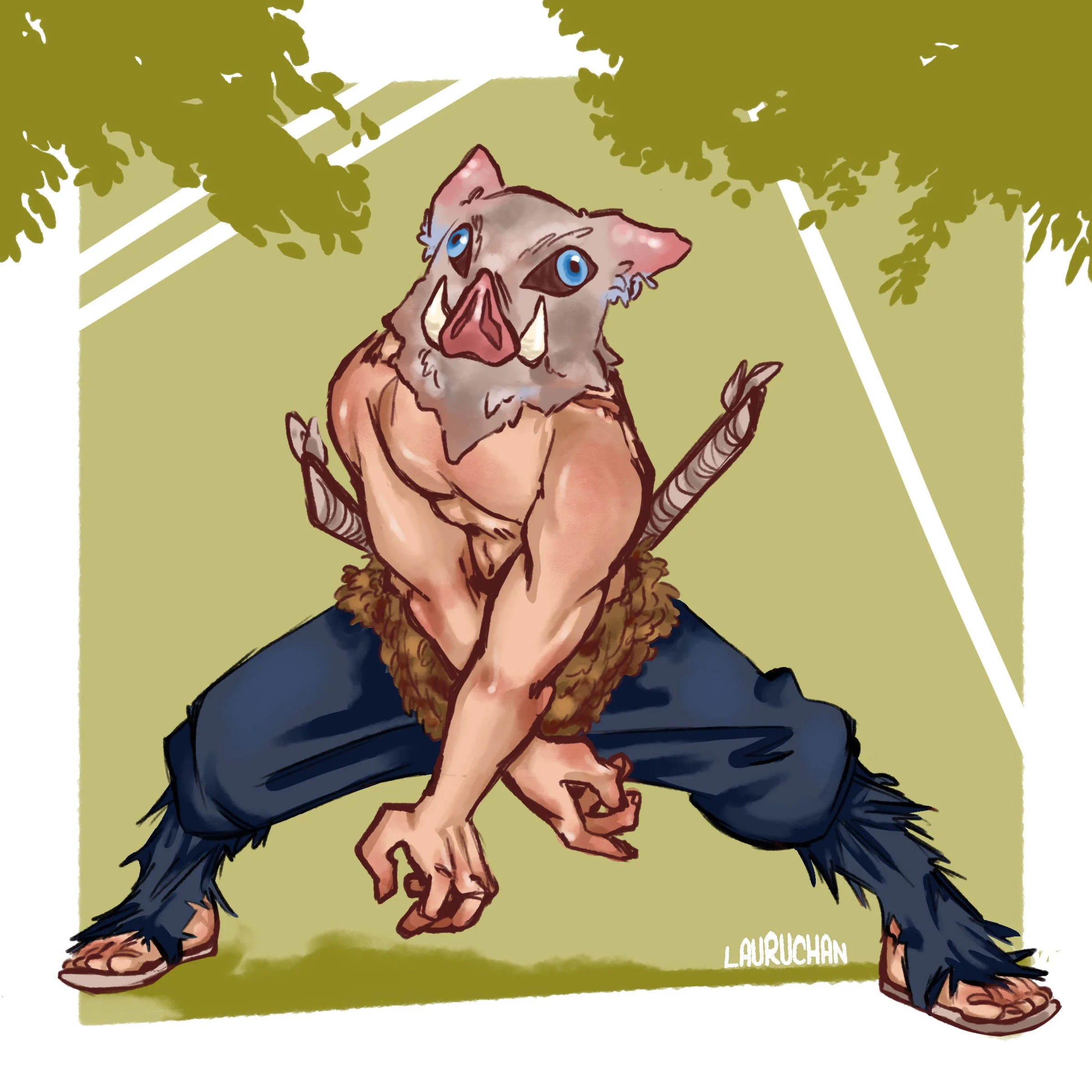 Inosuke (Demon Slayer, 2016)