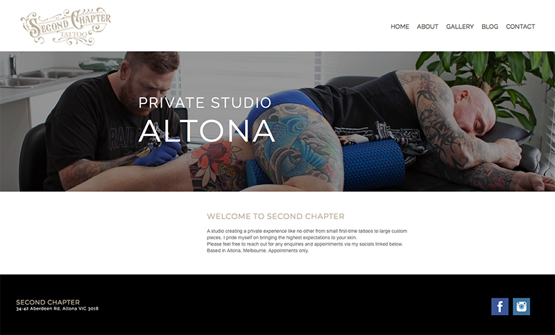 
Second Chapter - Private Studio