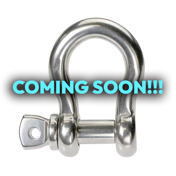 3/16" Stainless Steel Screw Pin Anchor Shackle