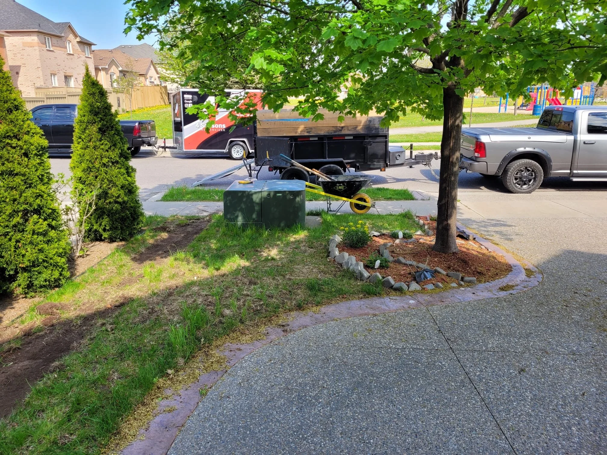 Removal and New Sodding 