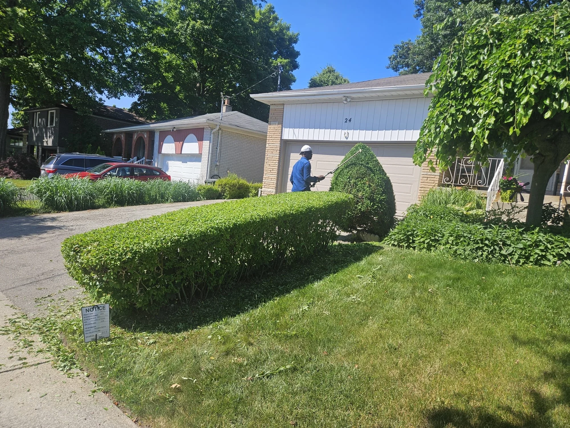 Detailed trimming and edging for a polished look.